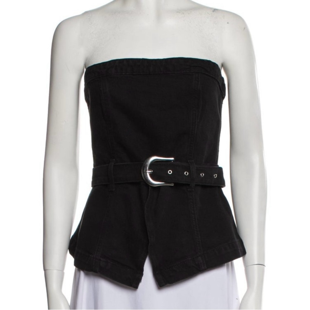 Reformation Collin’s Denim Top